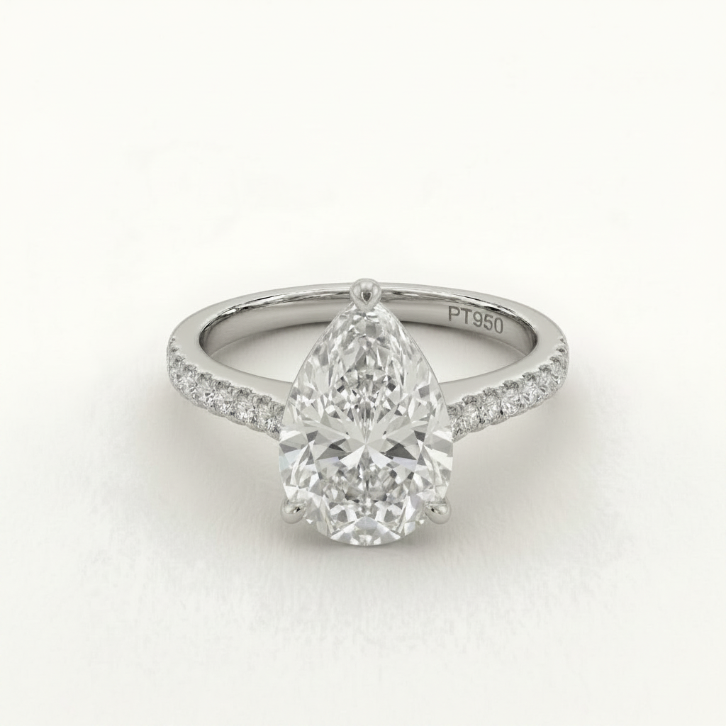 Pear Engagement Ring