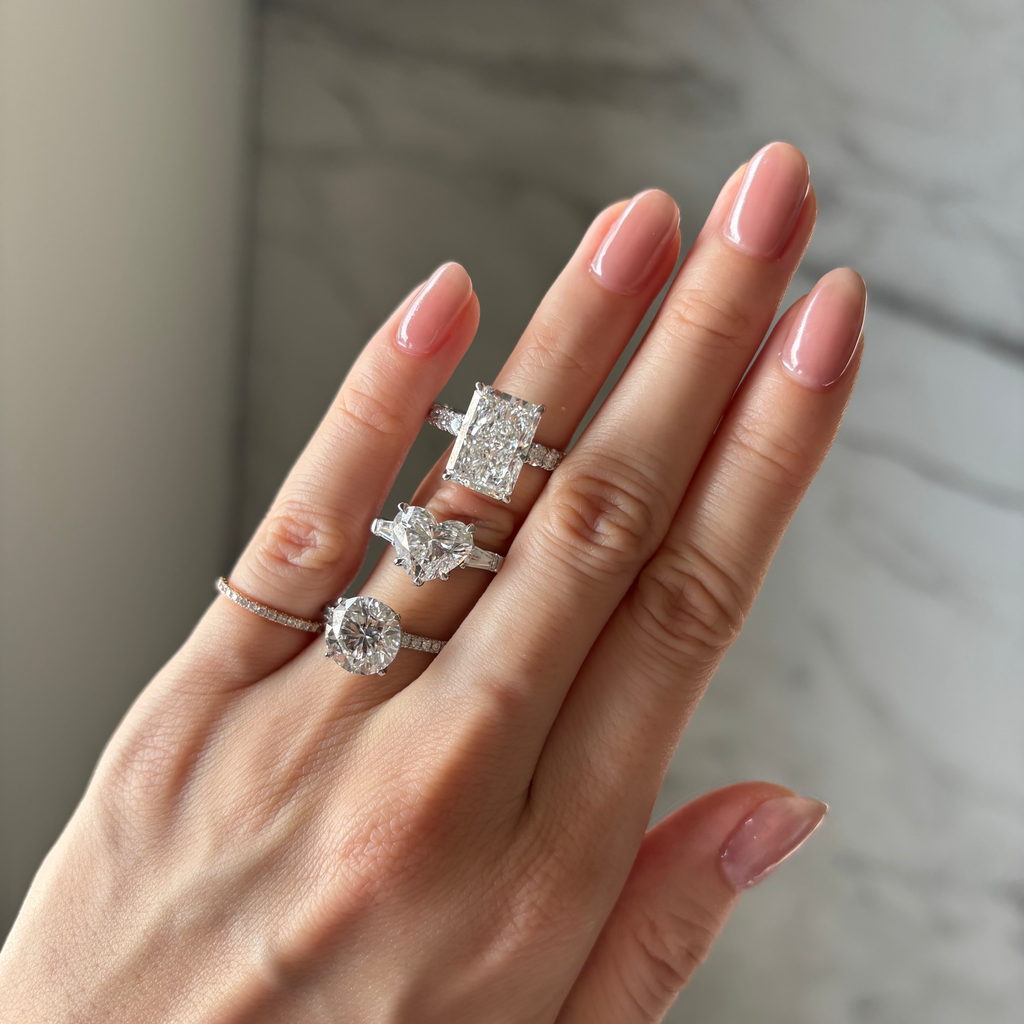 Radiant Engagement Ring